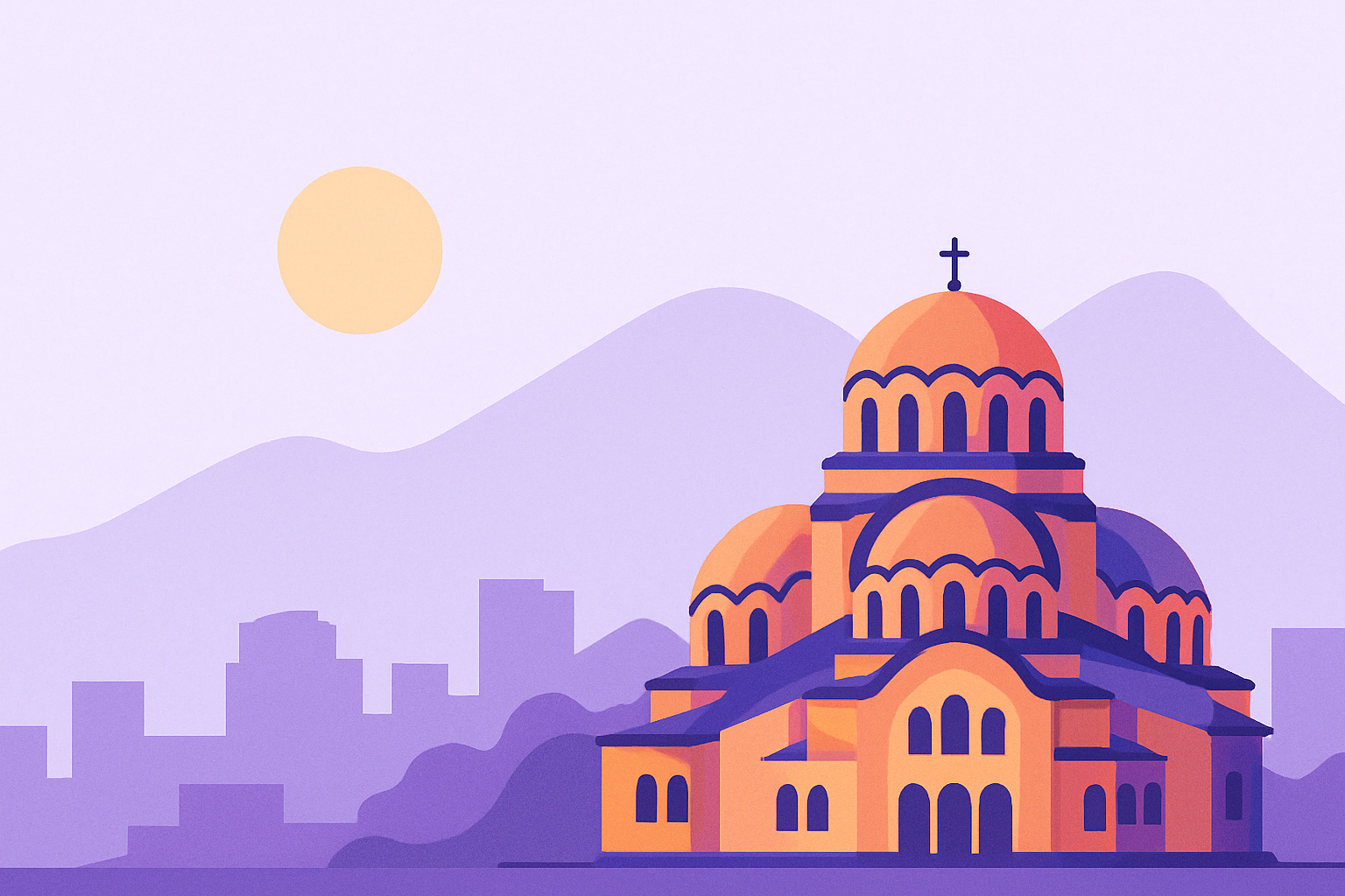 Sofia cityscape